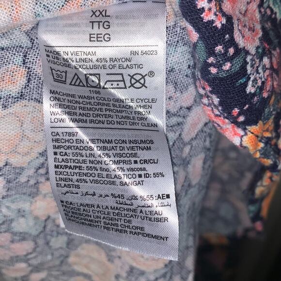 Old Navy Women's Cami Mini Dress Plus Size XXL NEW Floral Summer Vacation Beach - Picture 8 of 8